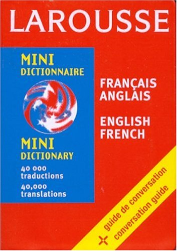 mini dictionnaire français-anglais, anglais-français