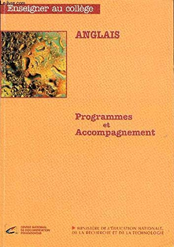 Anglais : Programmes et accompagnement (Enseigner au collège)