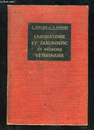 laboratoire et diagnostic en medecine veterinaire
