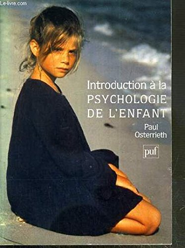 introduction a la psychologie de l'enfant
