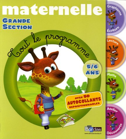 Maternelle, grande section : 5-6 ans