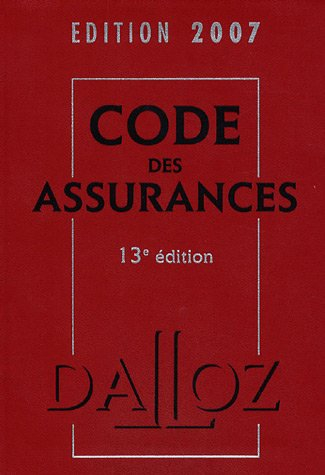 Code des assurances 2007