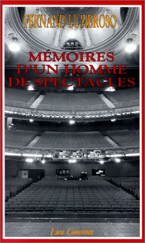 Mémoires d'un homme de spectacles