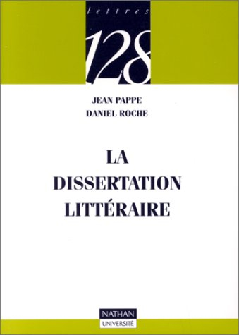 La dissertation littéraire