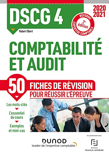 DSCG 4 comptabilité et audit : 50 fiches de révision pour réussir l'épreuve : réforme expertise comp