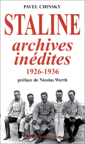 Staline, archives inédites, 1926-1936