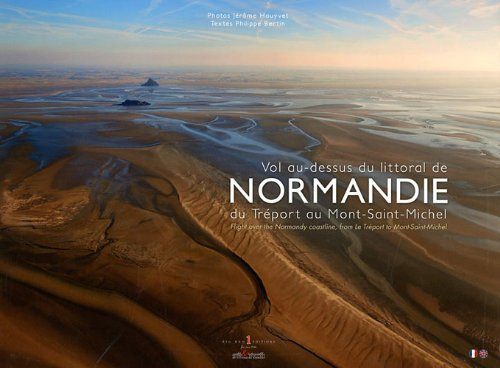 vol au-dessus du littoral de normandie : du tréport au mont-saint-michel