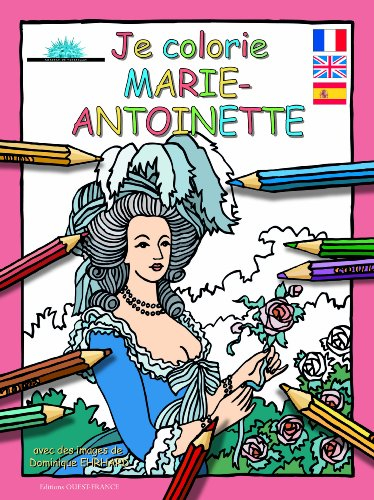 Je colorie Marie-Antoinette