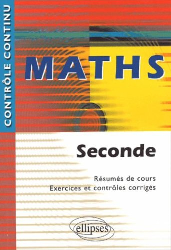 Maths, seconde