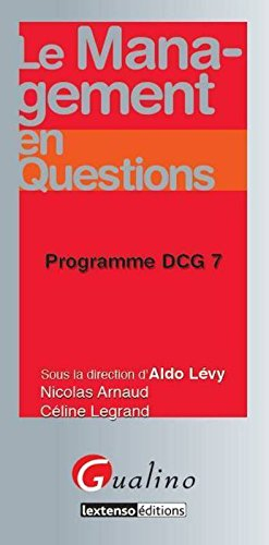 Le management en questions : programme DCG 7