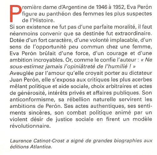 Eva Peron : la révolutionnaire