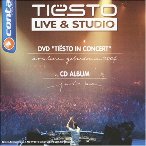 tiesto : live and studio (inclus 1 cd)