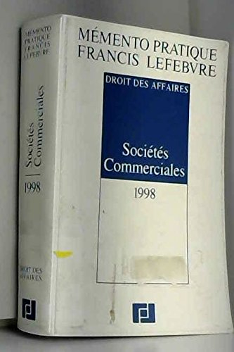 mémento des sociétés commerciales, 1998