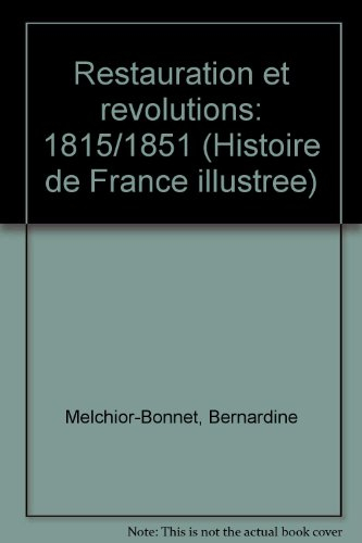 Restauration et révolutions : 1815-1851