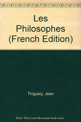 Jean Tinguely : Les philosophes
