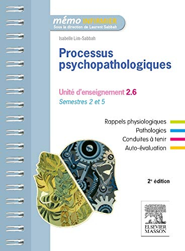 Processus psychopathologiques : unité d'enseignement 2.6 : semestres 2 et 5