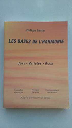 Les bases de l'harmonie : jazz, variétés, rock