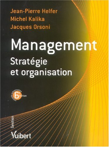 Management : stratégie et organisation