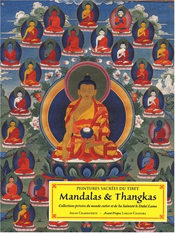 Peintures sacrées du Tibet : mandalas et thangkas : collection privée du monde entier et de sa saint