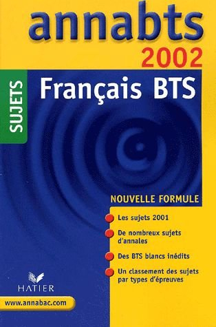 Français, BTS : annaBTS 2002