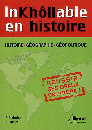 Inkhôllable en histoire, géographie, géopolitique en prépas
