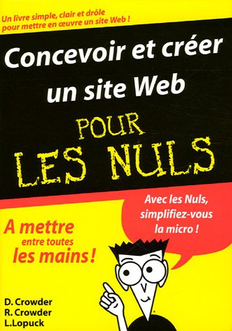 Concevoir et créer un site Web pour les nuls