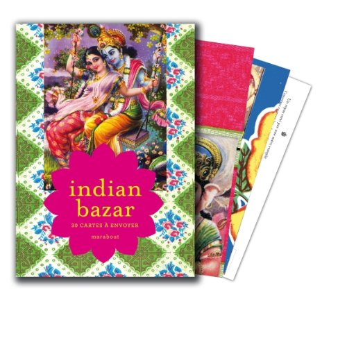 Indian bazar : 30 cartes à envoyer