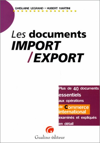 Les documents import-export