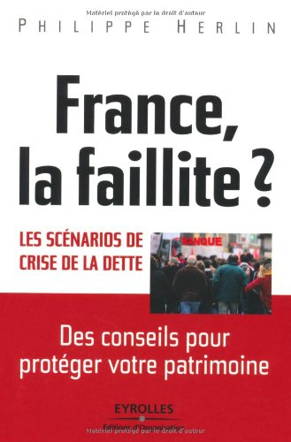 France, la faillite ? : les scénarios de crise de la dette : des conseils pour protéger votre patrim