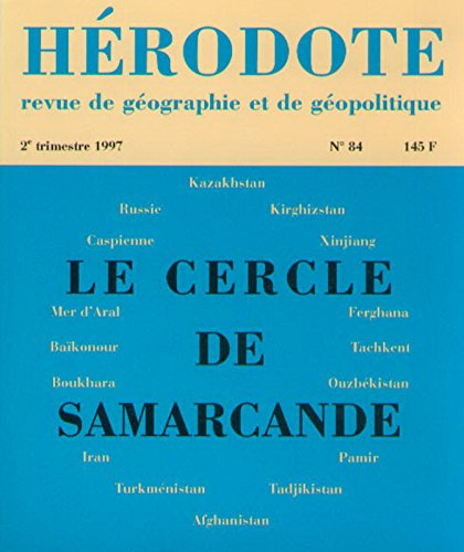hérodote n , 84 : le cercle de samarcande