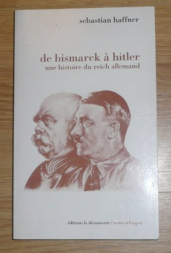 De Bismarck à Hitler