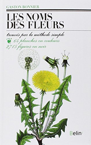 Les noms des fleurs trouvés par la méthode simple : sans aucune notion de botanique