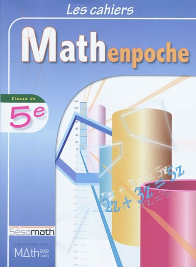 Les cahiers mathenpoche classe de 5e
