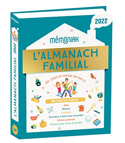 L'almanach familial 2022 : 365 jours de partage en famille