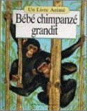 Bébé chimpanzé grandit