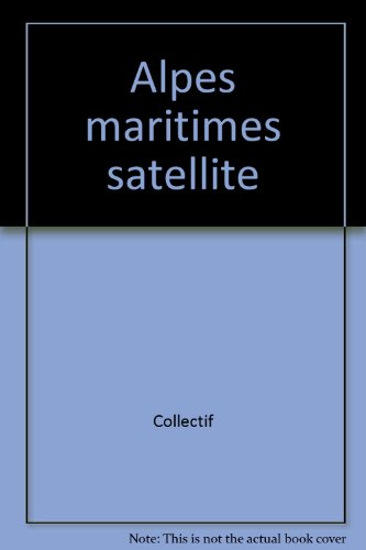alpes-maritimes - vue satellite -