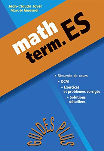 Math, terminale ES