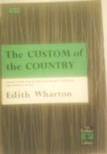 Etudes et documents sur Edith Wharton à propos de The custom of the country