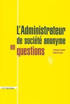 L'administrateur de société anonyme en question