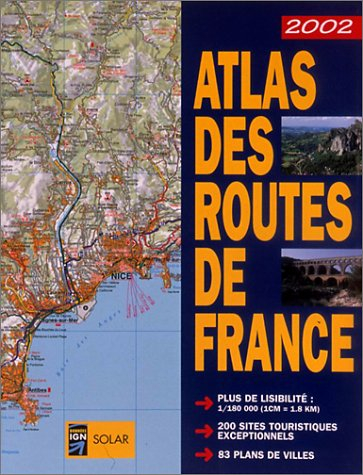 Atlas des routes de France, Edition 2002