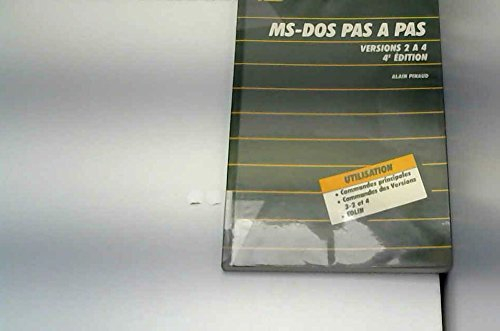 MS-DOS pas à pas : versions 2 A 3.3