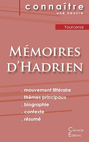 Fiche de lecture Mémoires d'Hadrien de Marguerite Yourcenar (Analyse littéraire de référence et résu