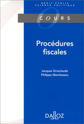 procédures fiscales, 1re édition