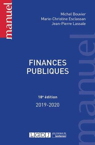 Finances publiques : 2019-2020
