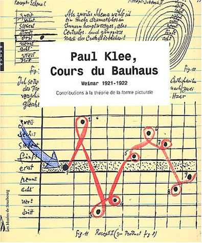 Paul Klee, cours du Bauhaus : Weimar 1921-1922 : contributions à la théorie de la forme picturale
