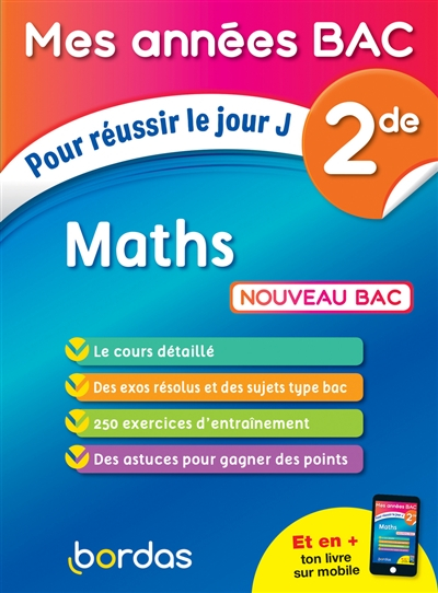 Maths 2de : nouveau bac