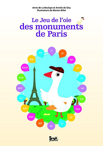 Jeu de l'oie des monuments de Paris