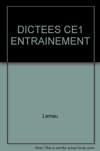 dictees ce1    (ancienne edition)