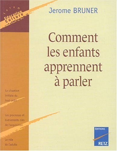 Comment les enfants apprennent à parler