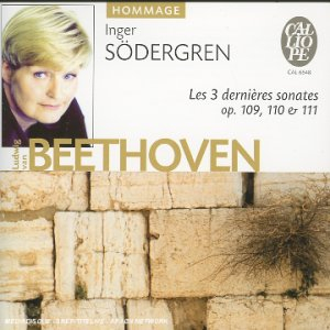 beethoven : les trois dernières sonates pour piano op. 109, 110 & 111